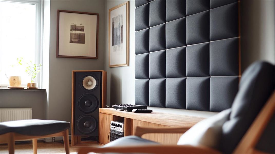 Lyddæmpende plader til væg - effektiv støjreduktion i hjemmet