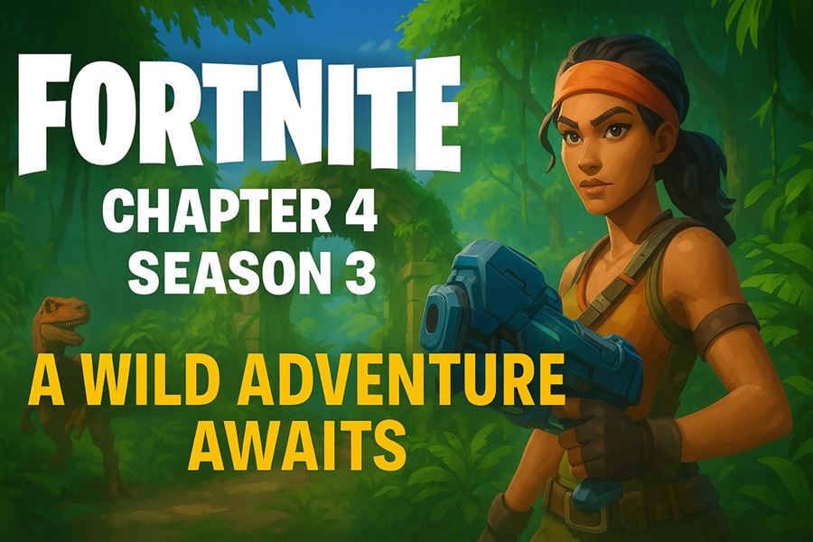 Fortnite chapter 4 season 3 - a wild adventure awaits