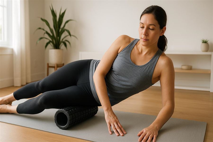 Fordelene ved at bruge en foam roller