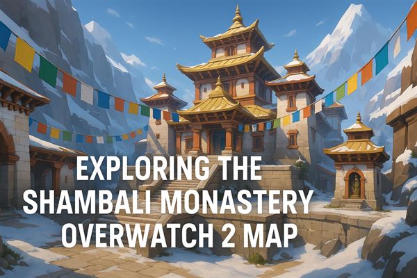 Exploring the shambali monastery overwatch 2 map