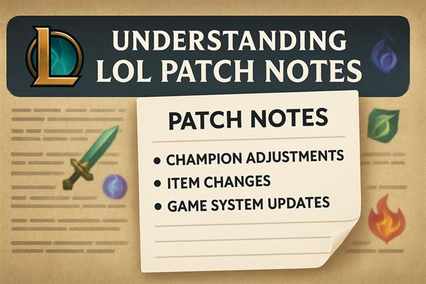 Understanding lol patch notes - what every summoner needs to know