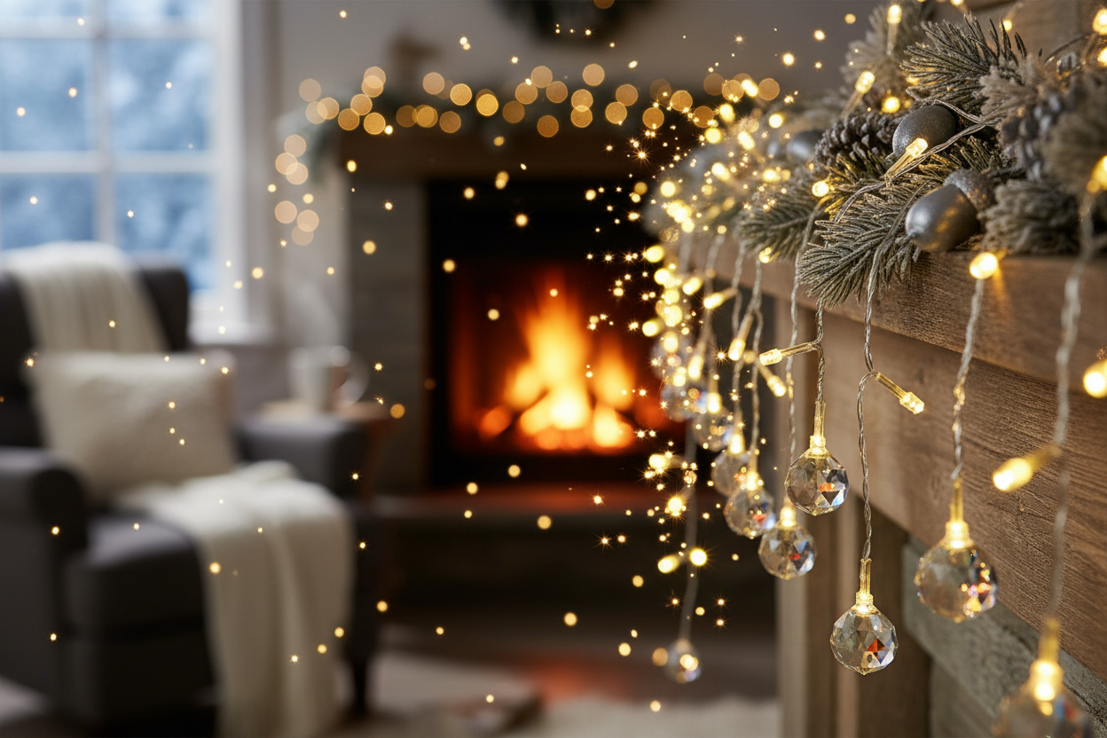 Krystal Lyskæde: Skab Magisk Stemning i Dit Hjem